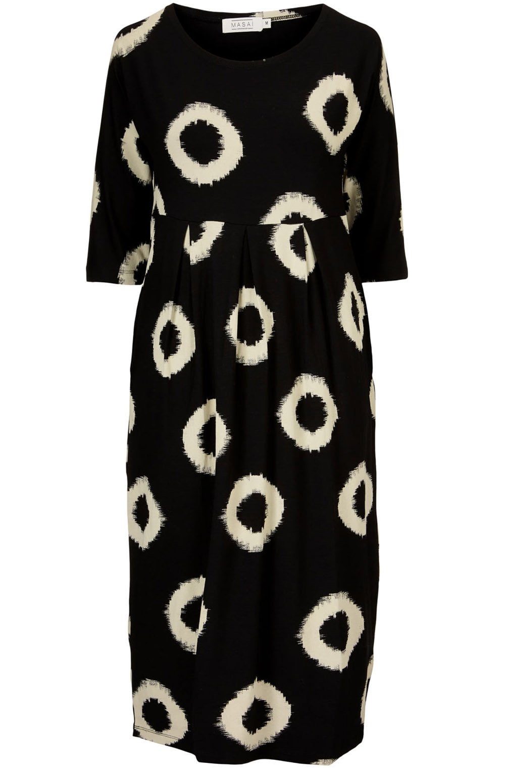 Nima Circular Print Dress
