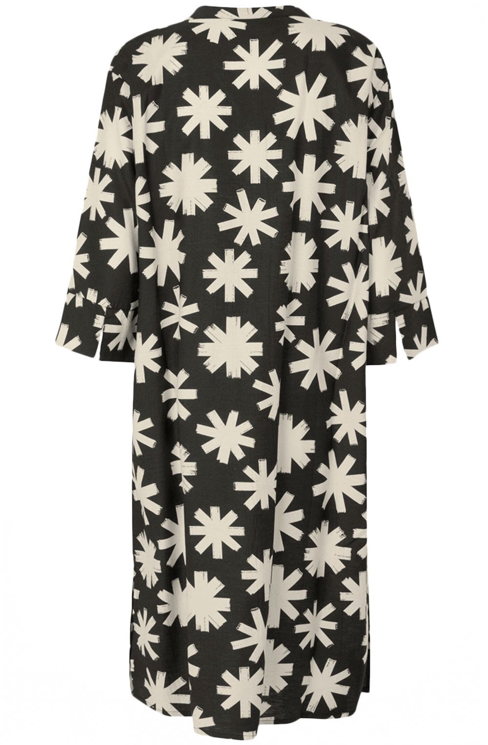 Nimes Black and White Tunic Style Dress