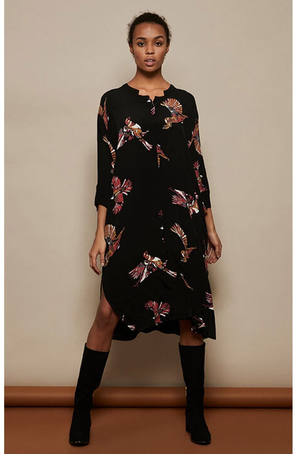 Nimes shirt dress