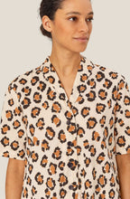 Ninamia Cashew Animal Print Collared Dress