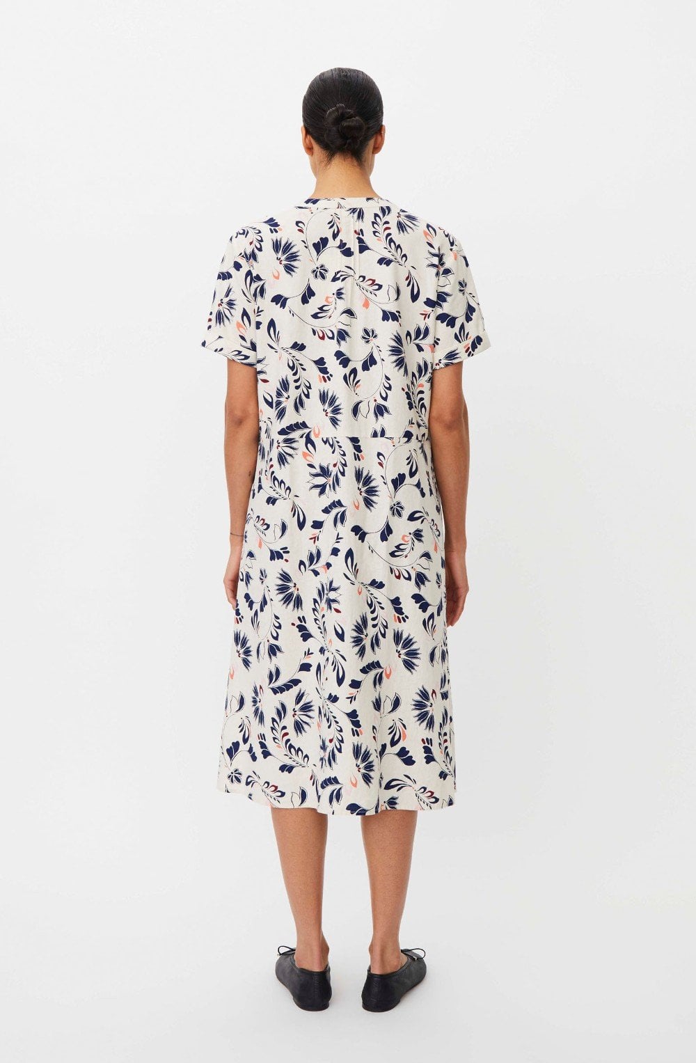 Nirevia Floral Print Dress