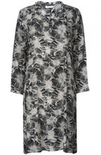 Nita black patterned dress