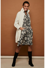 Nita black patterned dress