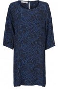 Nitassa Blue Patterned Dress