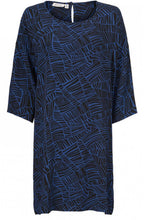 Nitassa Blue Patterned Dress