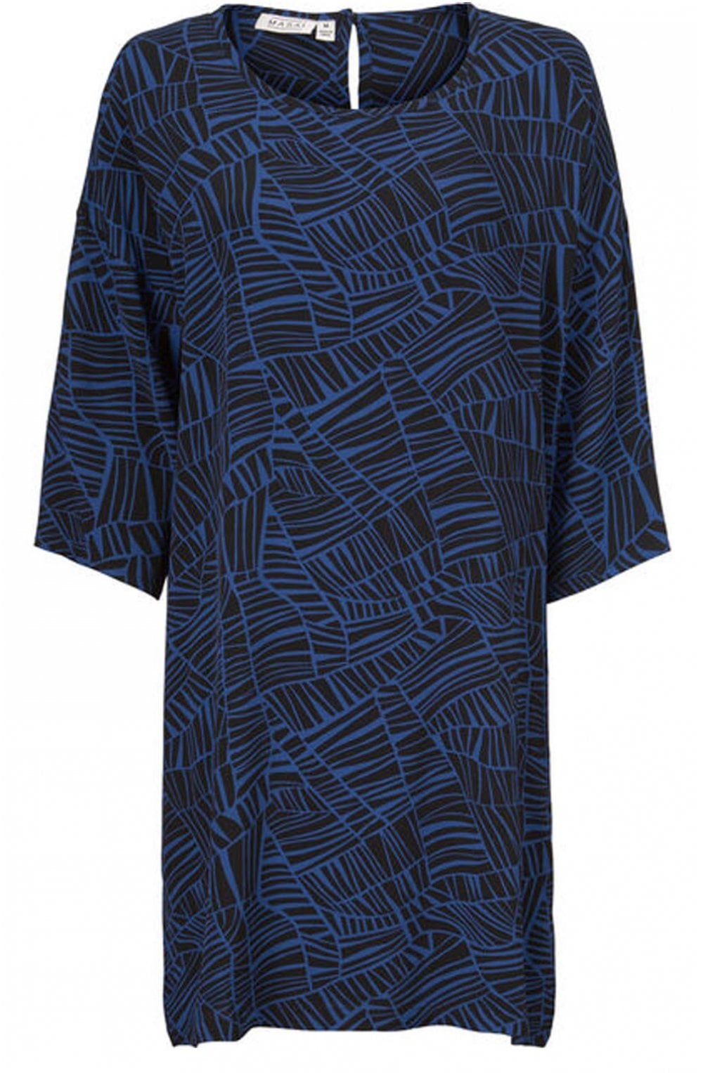 Nitassa Blue Patterned Dress
