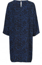 Nitassa Blue Patterned Dress