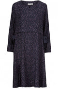 Noatta Violet Spot Print Dress