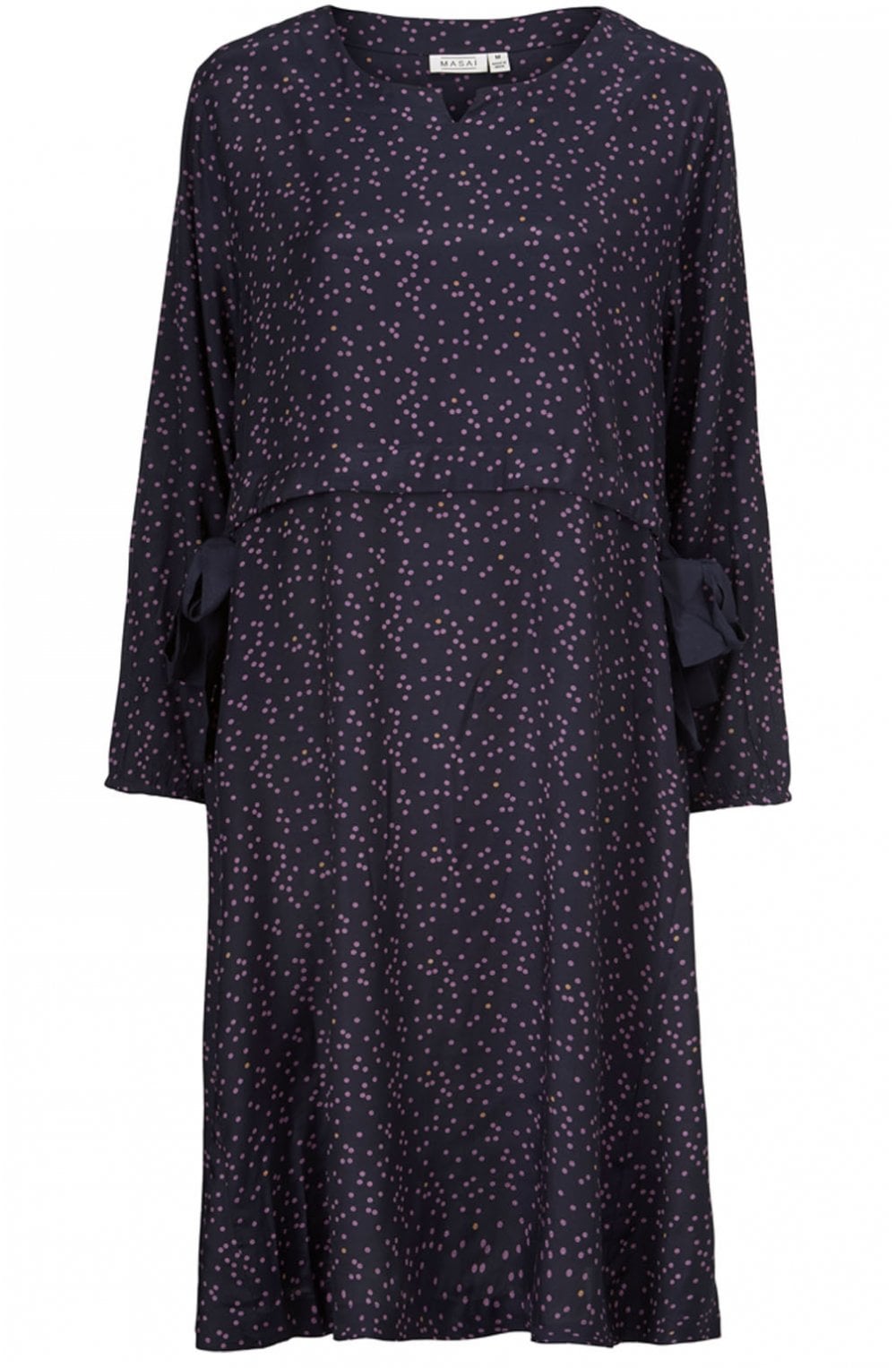 Noatta Violet Spot Print Dress