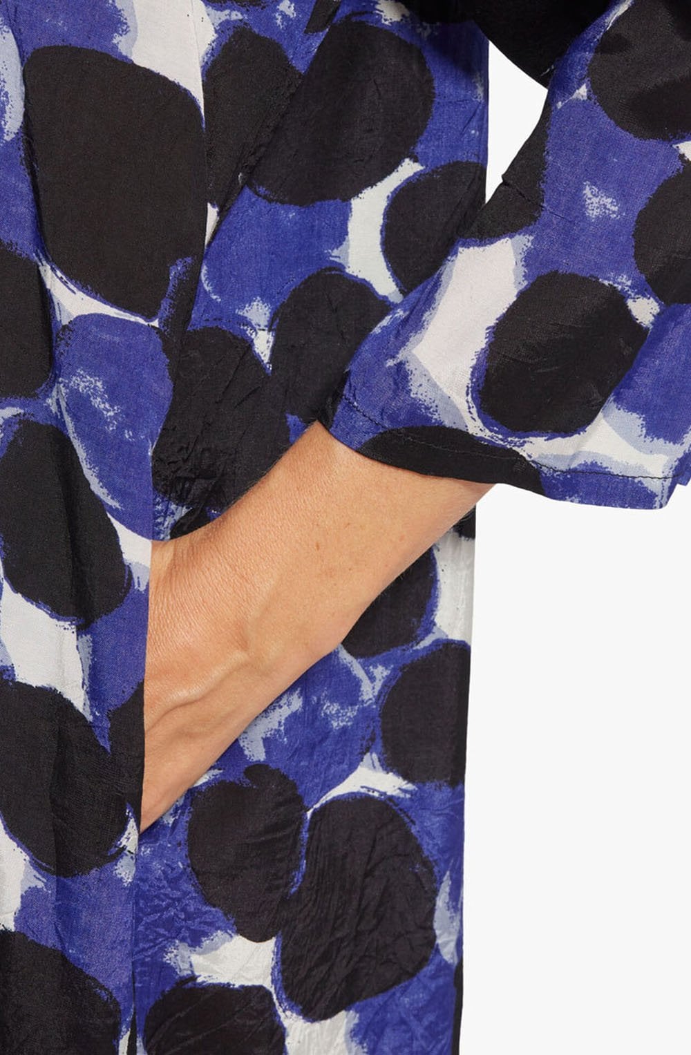 Nodetta Blue Bold Print Dress