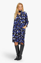 Nodetta Blue Bold Print Dress