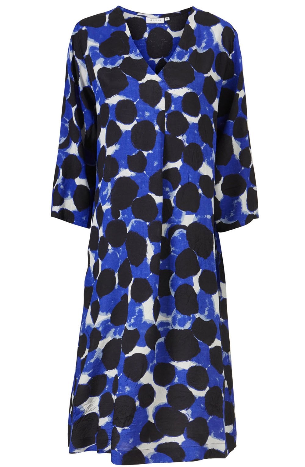 Nodetta Blue Bold Print Dress