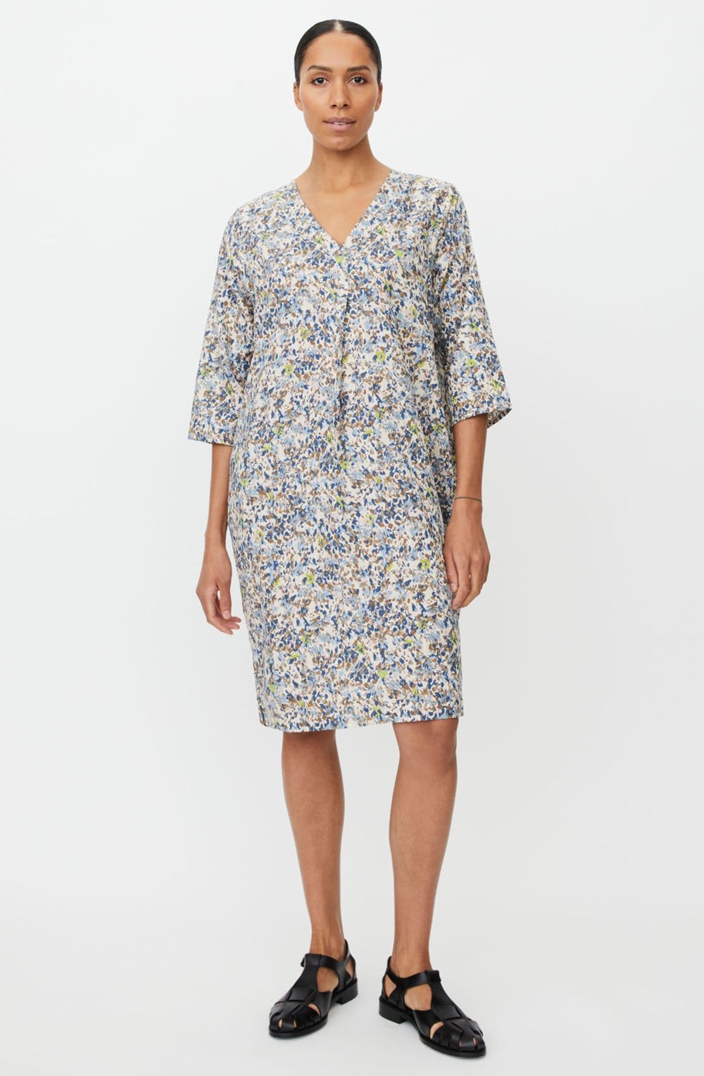 Nodetta Placid Blue Floral Dress