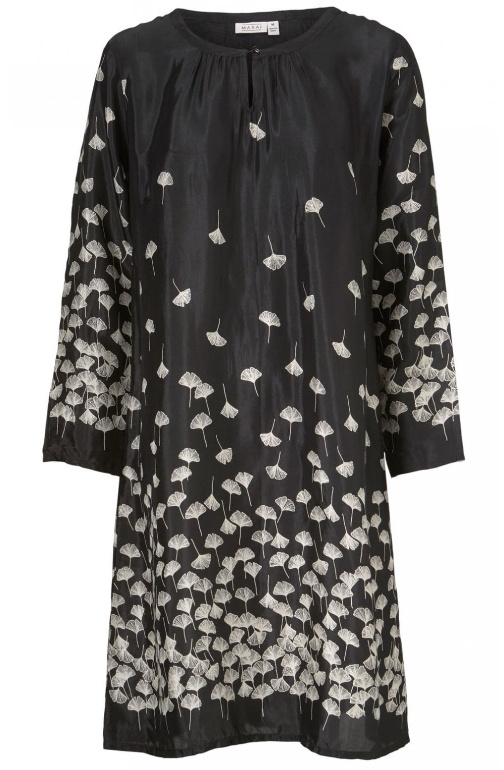 Nogassa Leaf Print Dress