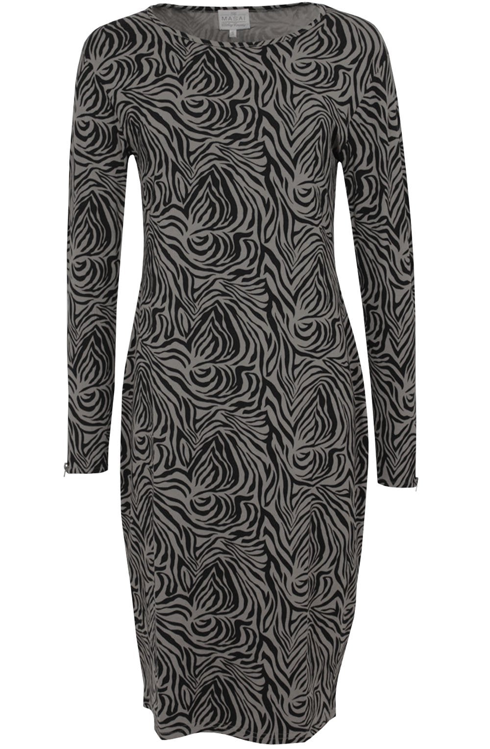 Nola Zebra Print Dress