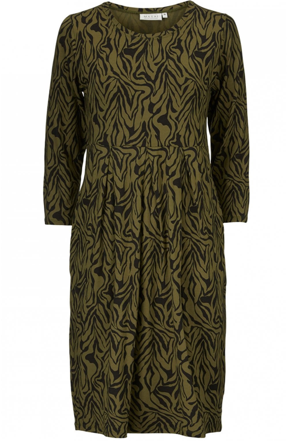Noma Green Patterned Dress