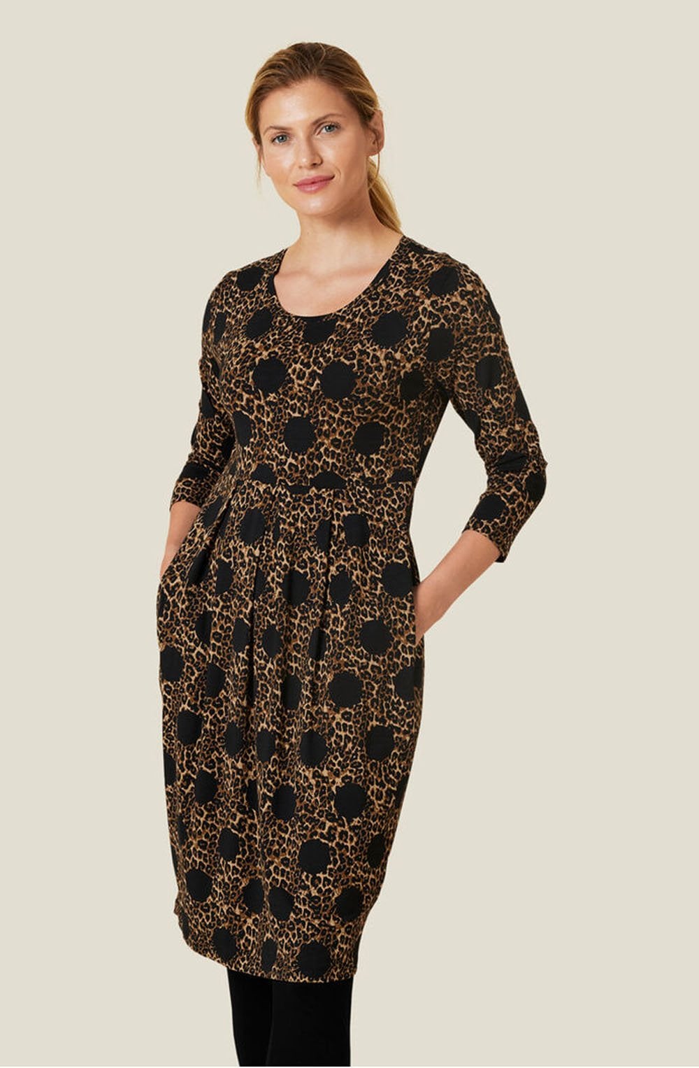 Noma Monks Robe Leopard Print Dress