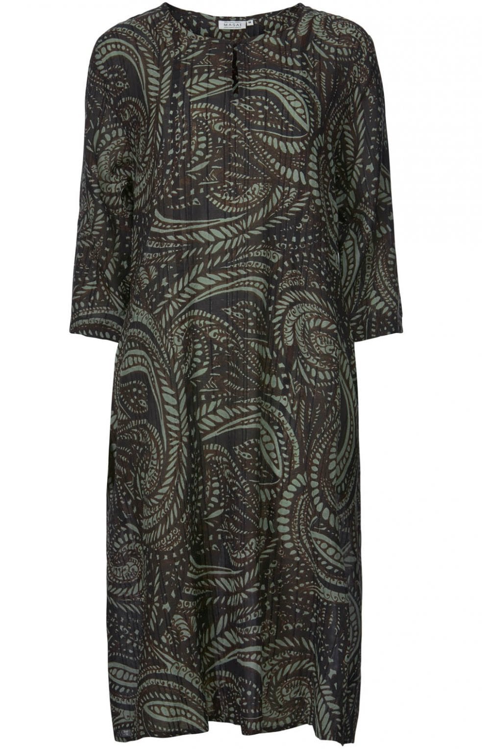 Nona Paisley Print Dress