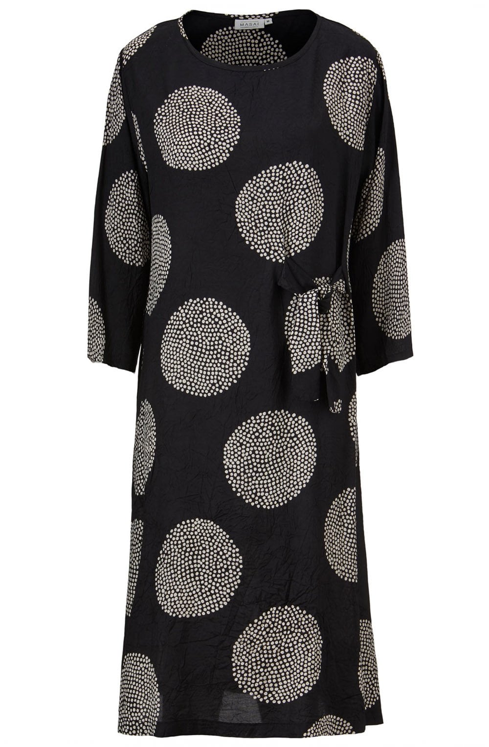 Nonie Black Spot Print Dress