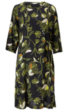 Nonie Green Floral Design Dress