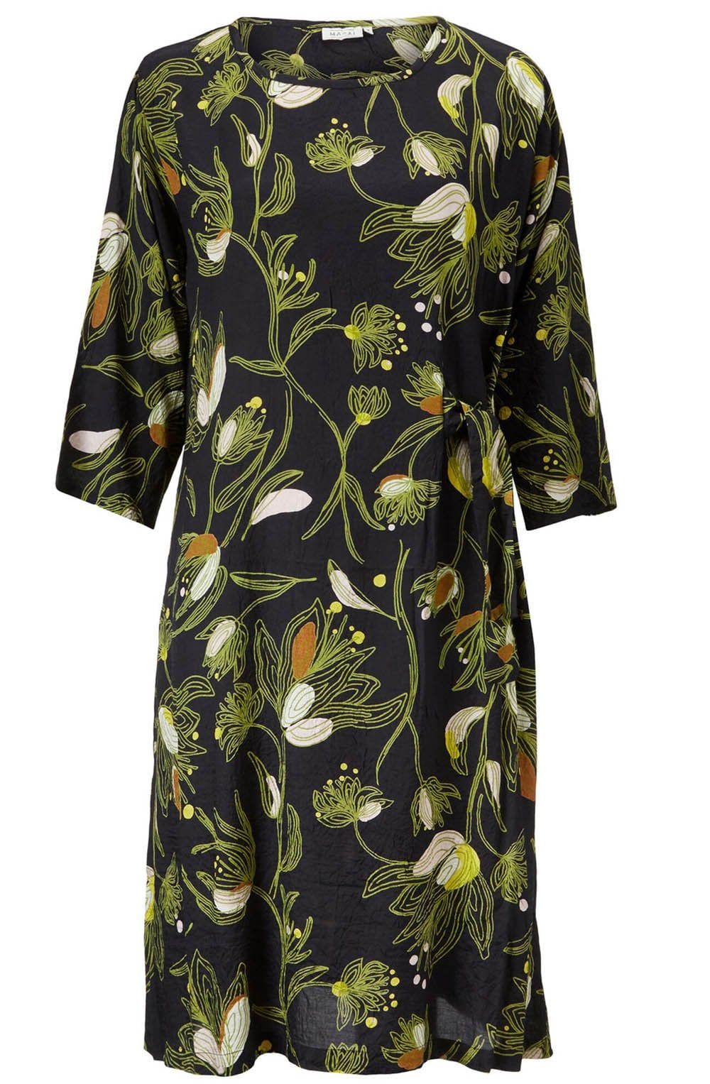 Nonie Green Floral Design Dress