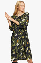Nonie Green Floral Design Dress