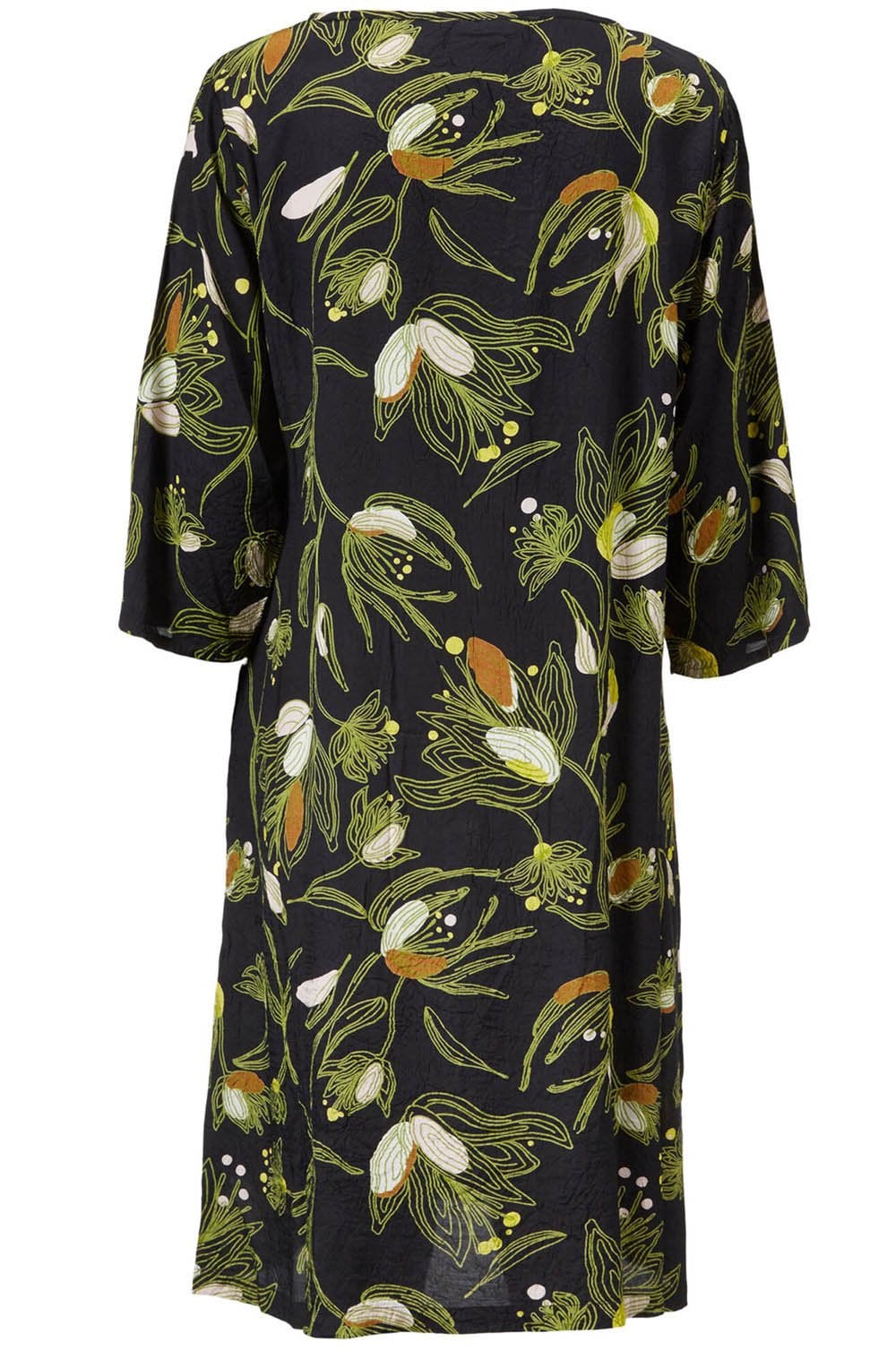 Nonie Green Floral Design Dress