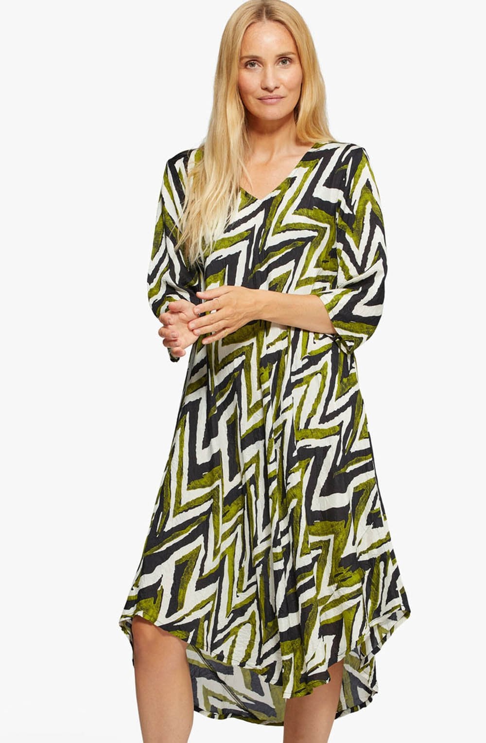 Nora Woodbine Patterned Dress