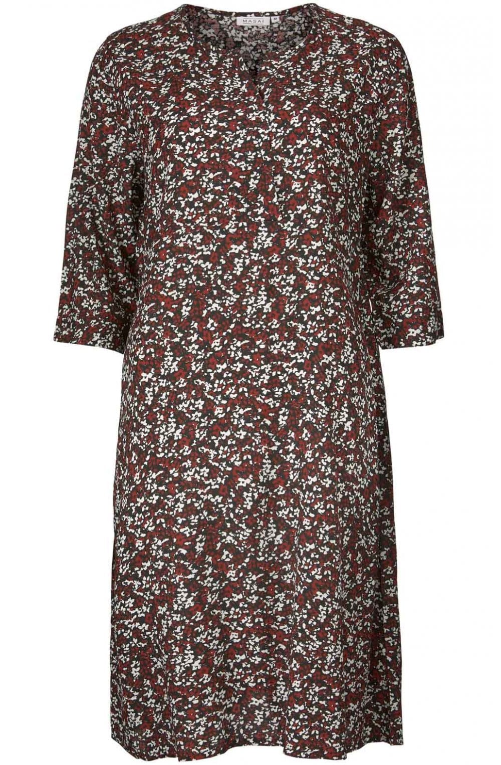 Noreen patterned dress