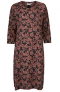 Norina Rouge Floral Dress