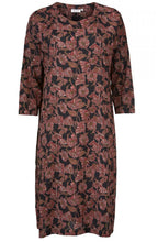 Norina Rouge Floral Dress