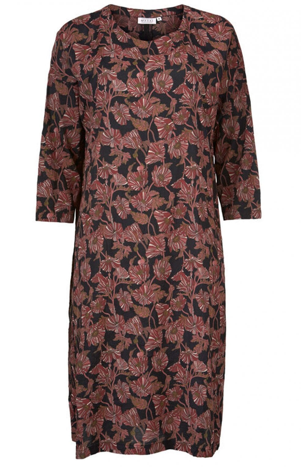 Norina Rouge Floral Dress