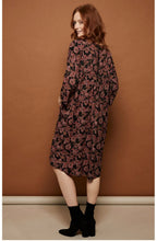 Norina Rouge Floral Dress
