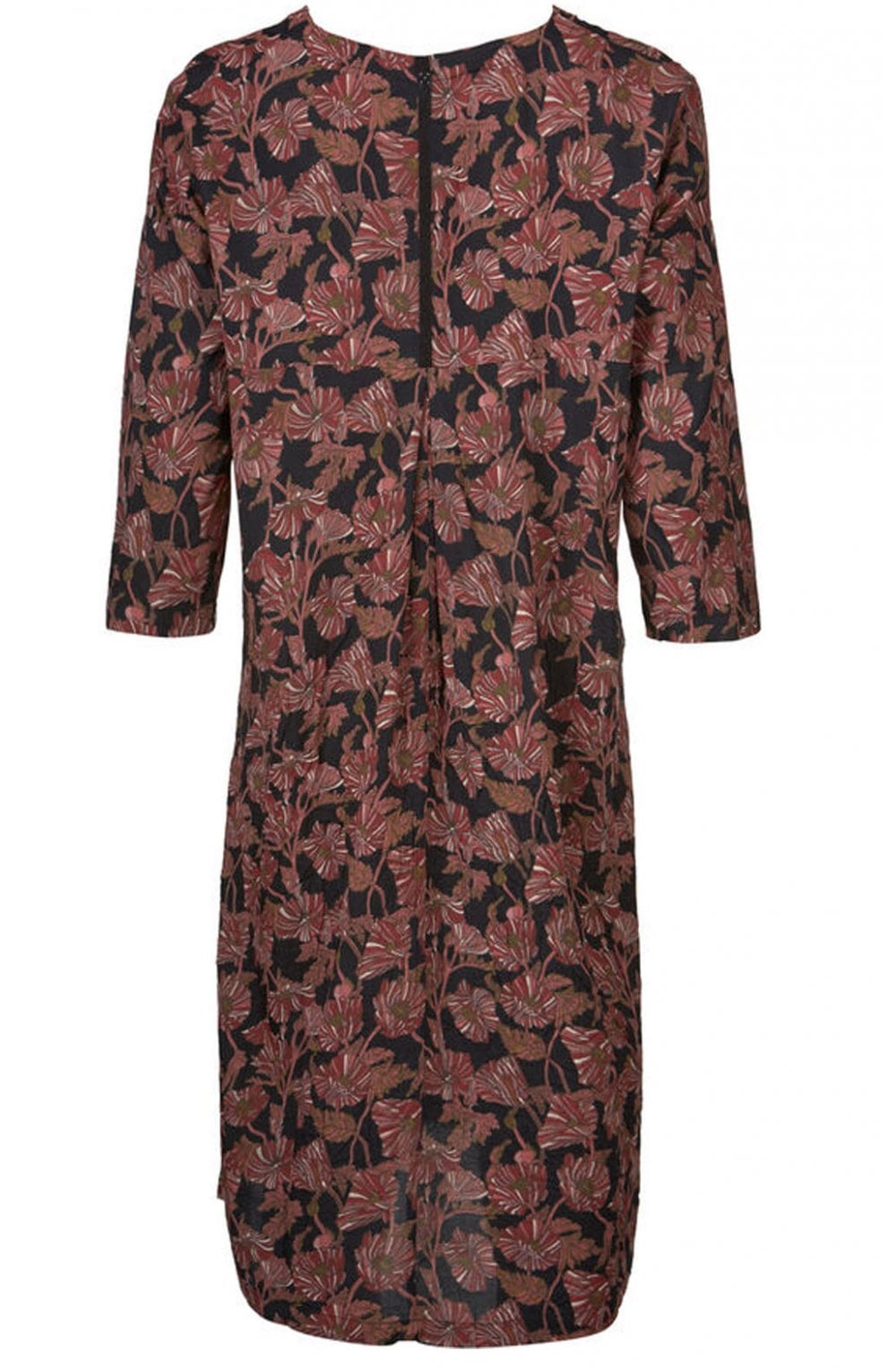 Norina Rouge Floral Dress