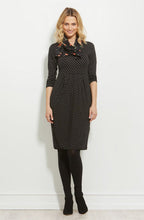 Nova Black Deicate Print Dress