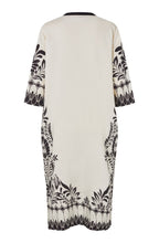 Novalitha Black Floral Oversized Loose Dress