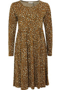 Nuka Patterned Jersey Dress