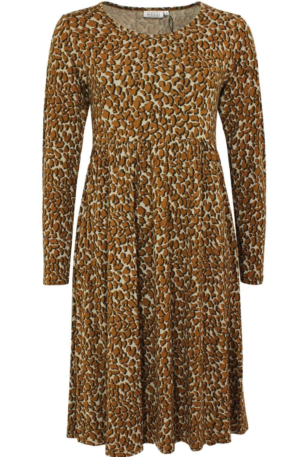 Nuka Patterned Jersey Dress