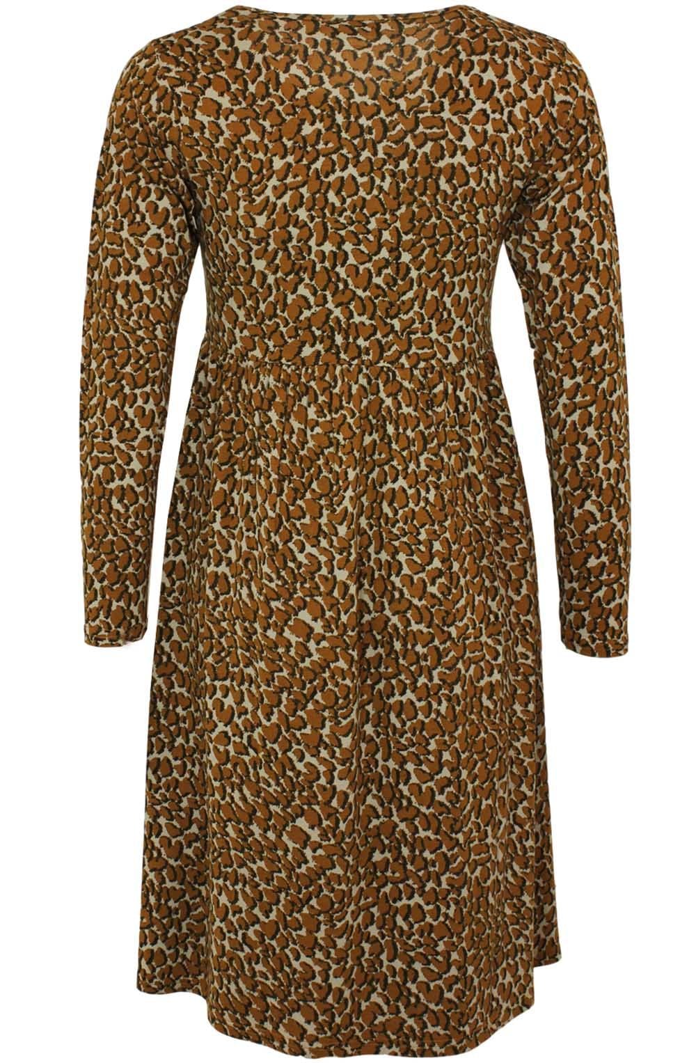 Nuka Patterned Jersey Dress