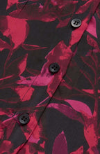 Nussa Black & Pink Patterned Dress