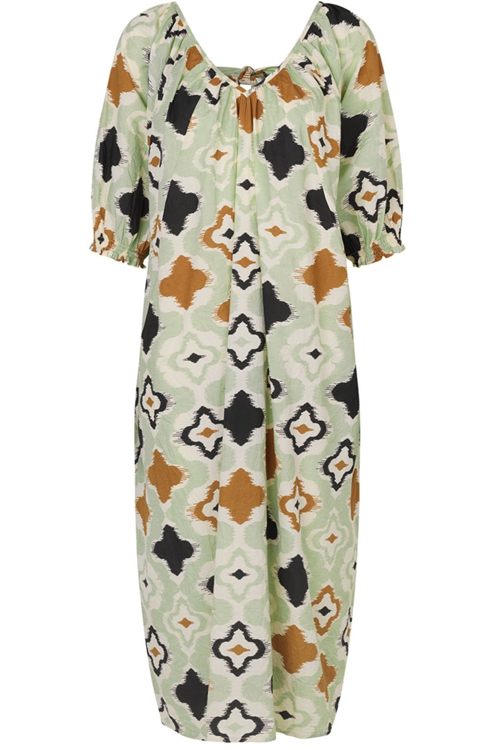Nyana Sage Patterned Dress