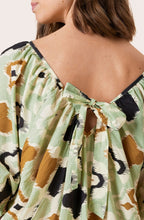 Nyana Sage Patterned Dress