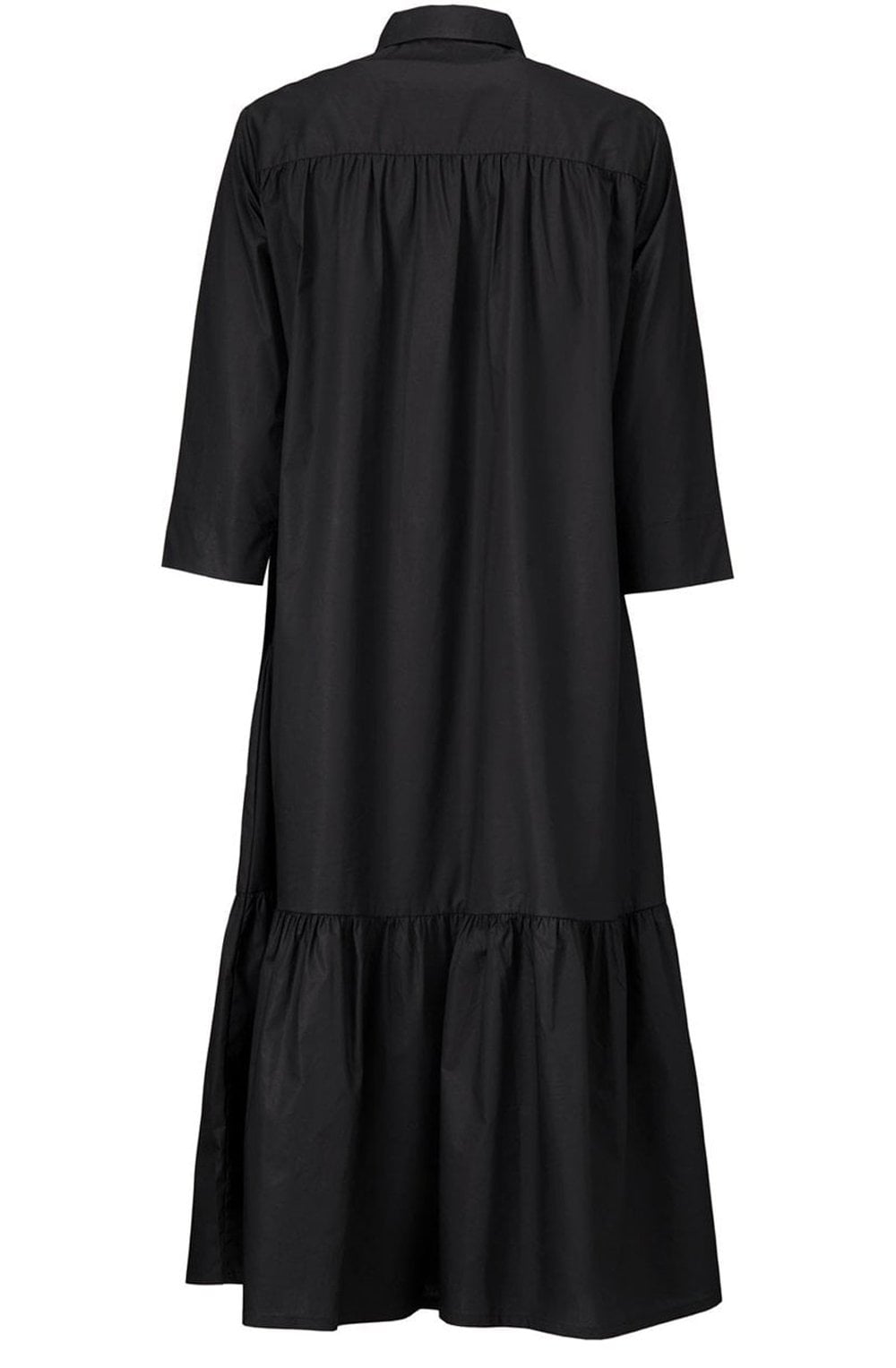 Nydilla Black A Line Tiered Dress