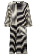 Nydimi Geometric Striped Dress