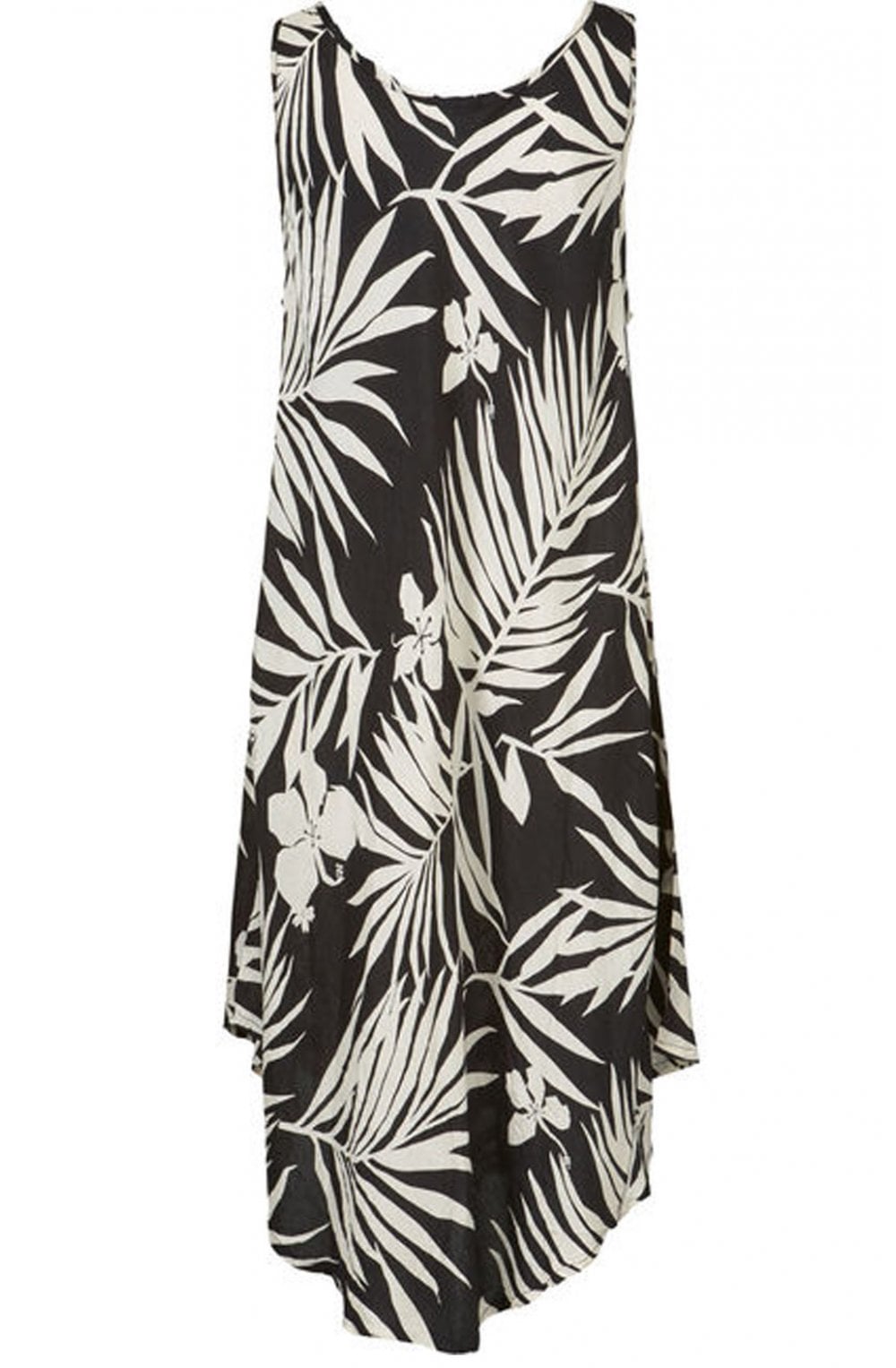 Oculla Black & White Patterned Dress