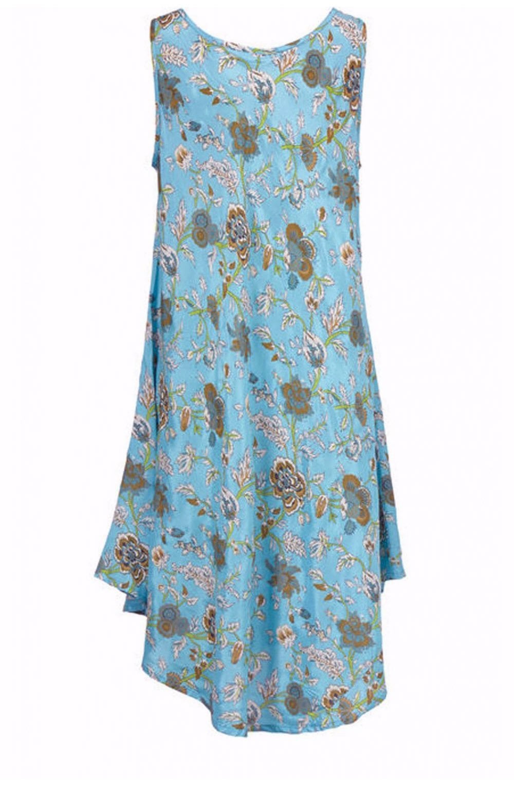 Oculla Blue Mist Floral Dress