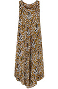 Oculla Bronze Paisley Dress