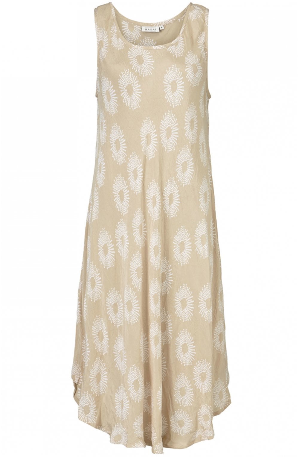 Oculla Sand Patterned Dress