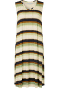 Ofina Striped Effect Dress