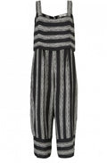 Ofra Back & White Striped Jumpsuit